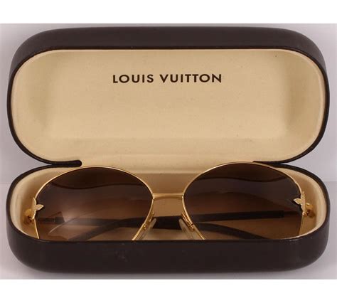 louis vuitton gold frame sunglasses|louis vuitton sunglasses original price.